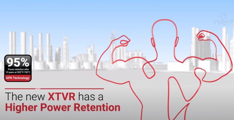 НОВИЙ САМОРЕГУЛЮЮЧИЙ КАБЕЛЬ XTVR з інноваційною технологією nVent High Power Retention (HPR)