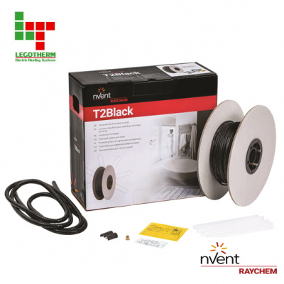 Греющий кабель в стяжку Raychem T2Black (20Вт/м)