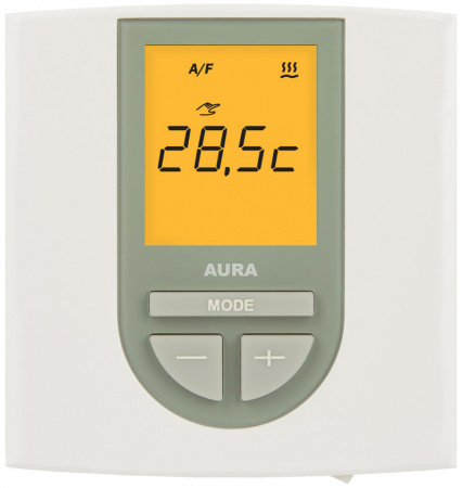 Терморегулятор для теплого пола  Aura VTC 550 с дисплеем