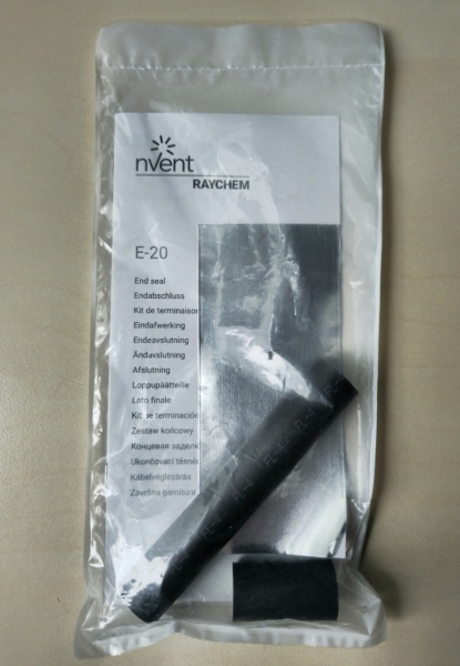 E-20 Raychem Кінцева заробка кабелів BTV та QTVR
