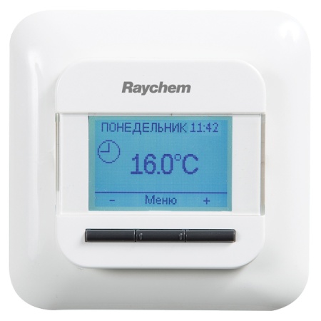 Терморегулятор программируемый для теплого пола Raychem NRG-DM || Терморегулятор програмований для теплої підлоги Raychem NRG-DM